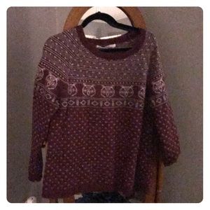 💋Woolrich Owl sweater